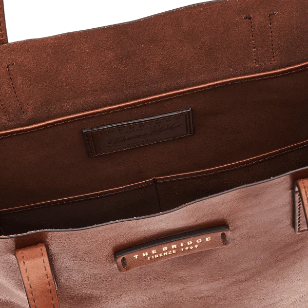 Shopping bag in cuoio - immagine 3
