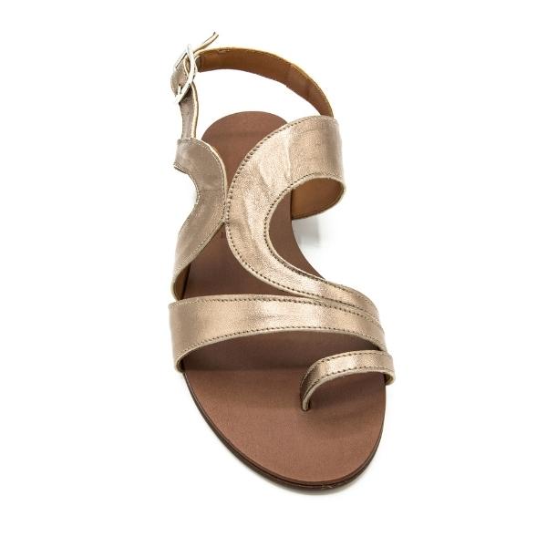 Sandalo donna laminato rame Dark - immagine 3