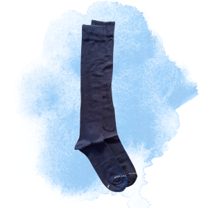 Calze lunghe in Bambù – BLU