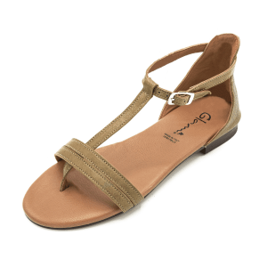 Sandalo donna verde militare Ostuni