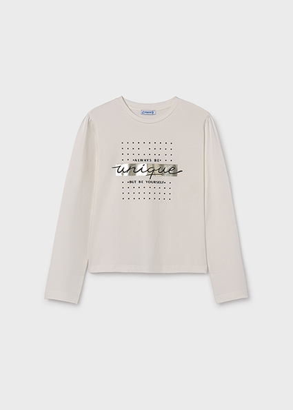 Maglietta stampata Better Cotton ragazza – MAYORAL