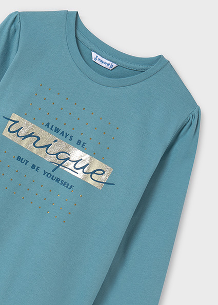 Maglietta stampata Better Cotton ragazza – MAYORAL - immagine 5