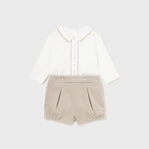 Completo pantaloncino e camicia neonato – NEW BORN MAYORAL