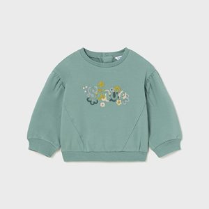 Felpa maniche palloncino neonata  – MAYORAL