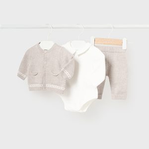 Completo 3 pezzi maglia neonato – NEW BORN MAYORAL