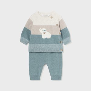 Completo pantalone e maglia righe neonato – NEW BORN MAYORAL