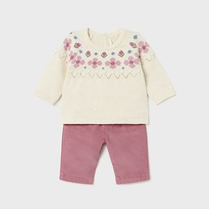 Completo pantalone e maglione neonata – NEW BORN MAYORAL