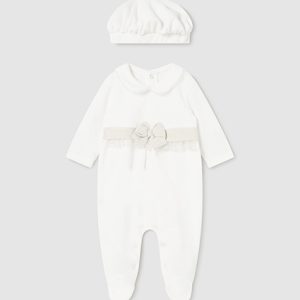 Pigiama con berretto ciniglia neonata – NEW BORN MAYORAL