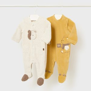 Set 2 pagliaccetti ciniglia neonato – NEW BORN MAYORAL