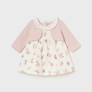 Vestito finto cardigan neonata – NEW BORN MAYORAL