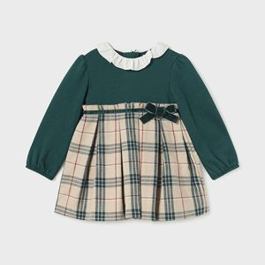 Vestito quadri neonata  – MAYORAL