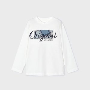 Maglietta applicazione tessuto bambino  – MAYORAL