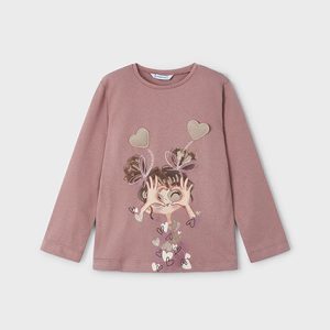 Maglietta disegno bambina – MAYORAL