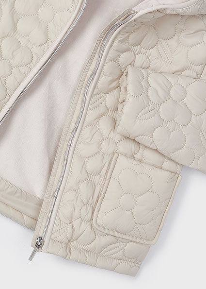 Giaccone imbottito fiori bambina – MAYORAL - immagine 3