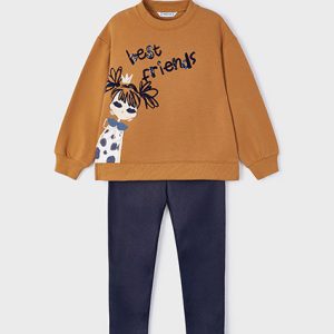 Completo leggings e felpa bambina – MAYORAL