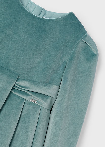 Vestito velluto bambina – MAYORAL - immagine 3