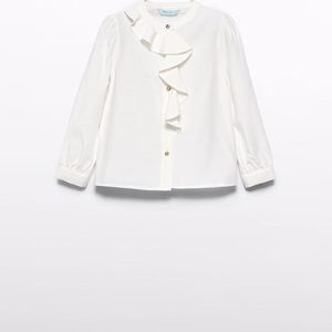 Blusa viscosa volant bambina – ABEL & LULA