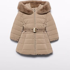 Giaccone con cinta logo  – ABEL & LULA