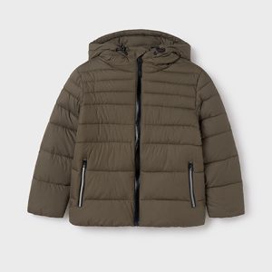 Giaccone imbottito dettaglio riflettente ragazzo  – MAYORAL