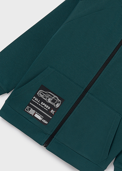 Felpa scritta cappuccio ragazzo – MAYORAL - immagine 3