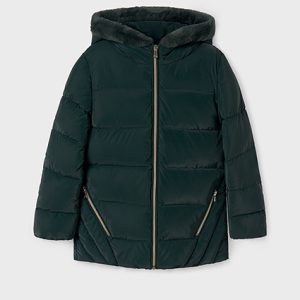 Giaccone cappuccio pellicciotto ragazza – MAYORAL