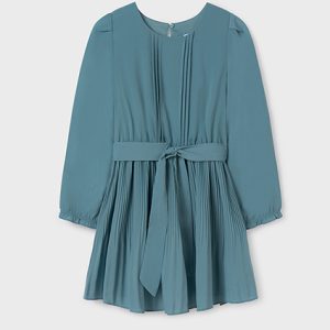 Vestito plissettato crepe ragazza  – MAYORAL