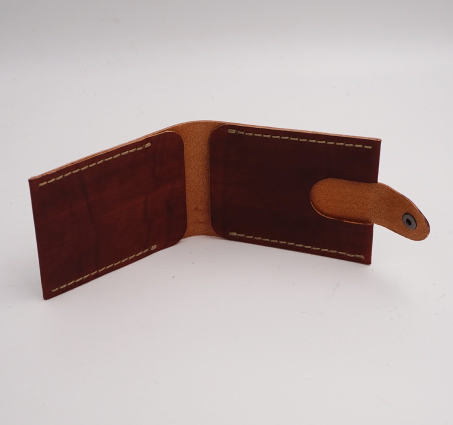 Portacarte con bottone “Dante” - immagine 6