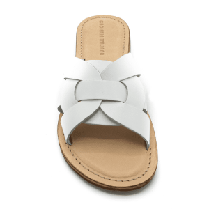 Sandali ciabatta donna bianchi Maceio