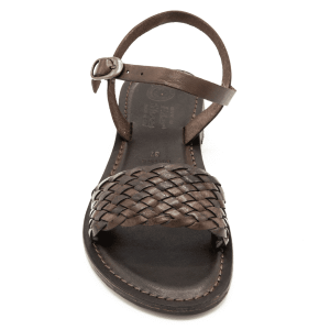 Sandali con cinturino colore testa di moro Baracoa