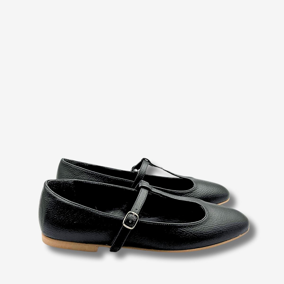 VANITY ballerina Mary Jane – Ohoskin – Nero