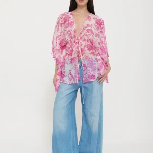 Blusa Kimono Fantasia Estiva