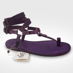 Sandalo Abetone da Uomo mod. Gladiatore in cuoio Flex realizzato per R.W.