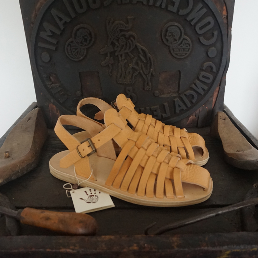 Sandalo Arno da Uomo Gladiatore linea Antica Toscana realizzato per Massimo - immagine 8