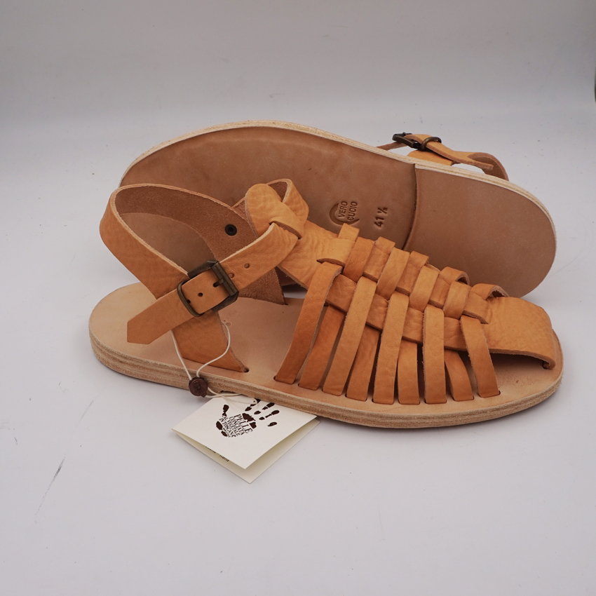 Sandalo Arno da Uomo Gladiatore linea Antica Toscana realizzato per Massimo - immagine 5