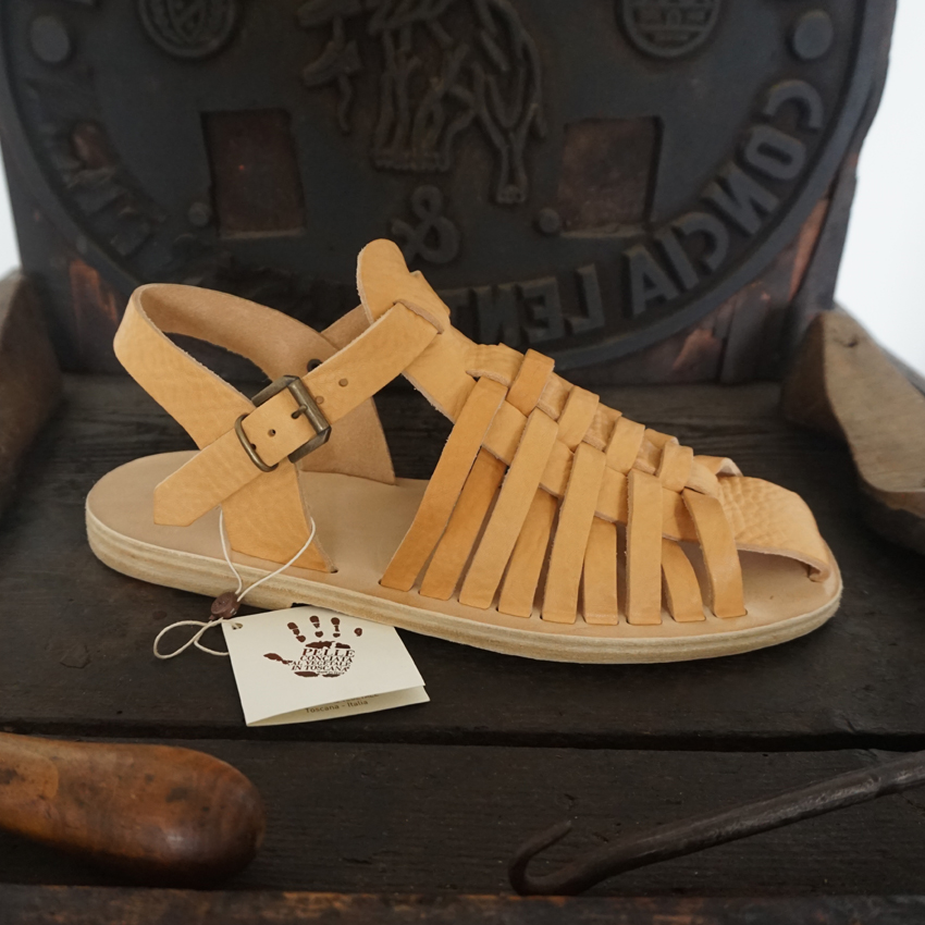 Sandalo Arno da Uomo Gladiatore linea Antica Toscana realizzato per Massimo - immagine 9