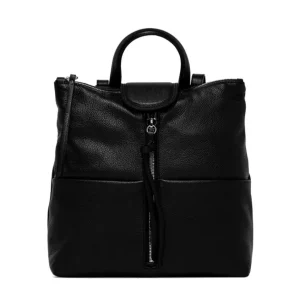 Zaino in pelle "martellata"
