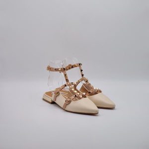 KEYS SLINGBACK BASSO BEIGE