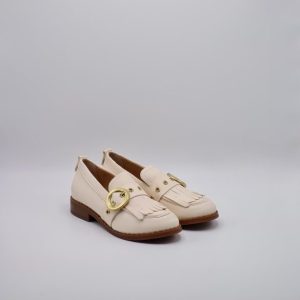 MJUS MOCASSINO PELLE LATTE