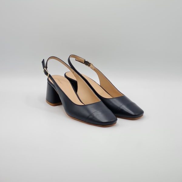 FRAU SCARPA SANDALO DONNA TACCO MEDIO BLU - immagine 2