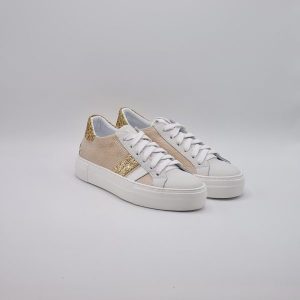 CROWN SNEAKER PELLE BEIGE