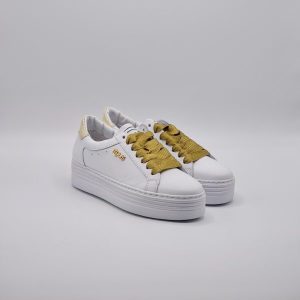 MJUS SNEAKER IN PELLE BIANCO