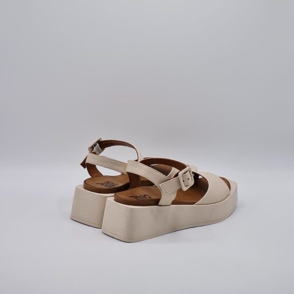 BUENO SANDALO DONNA PLATFORM CREMA - immagine 4
