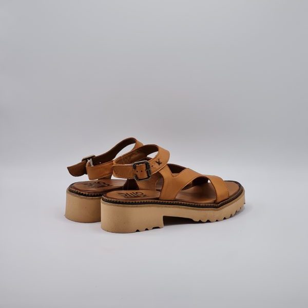 BUENO SANDALO DONNA PELLE CUOIO - immagine 4