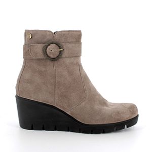 ENVAL SOFT STIVALINO ZEPPA CAMOSCIO BEIGE