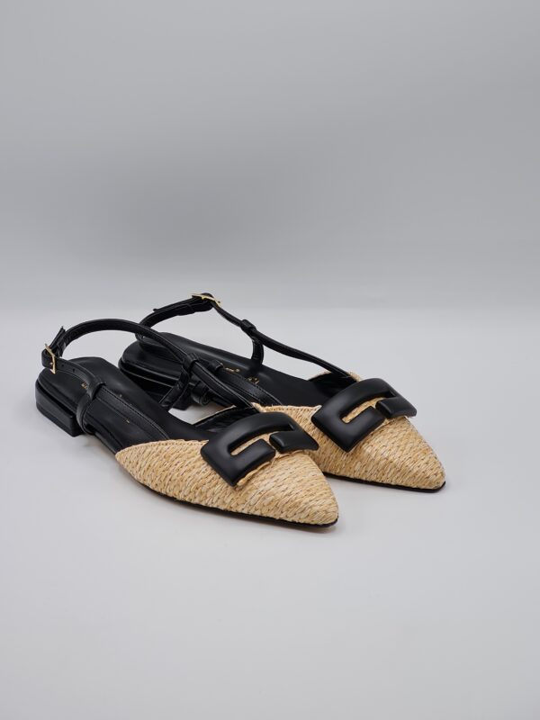 Nacrèe SCARPA SANDALO RAFFIA BEIGE