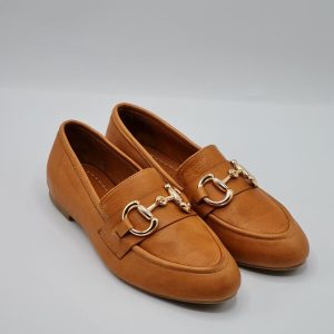 SHADDY MOCASSINO PELLE CUOIO