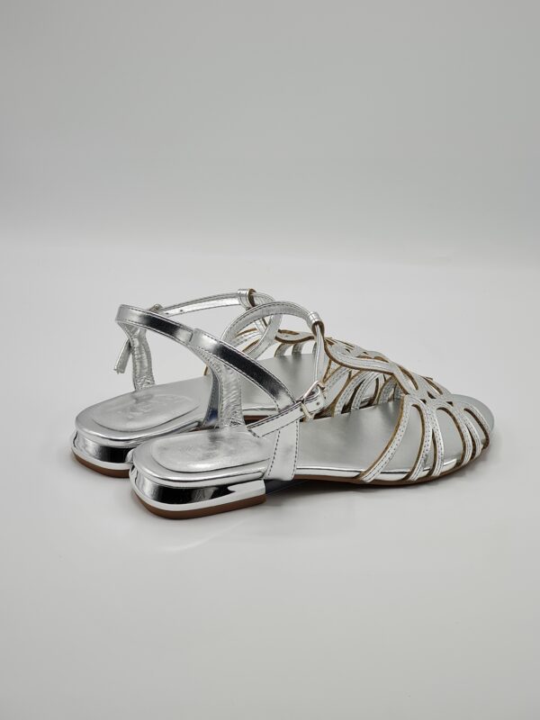 KEYS SANDALO DONNA BASSO ARGENTO - immagine 3