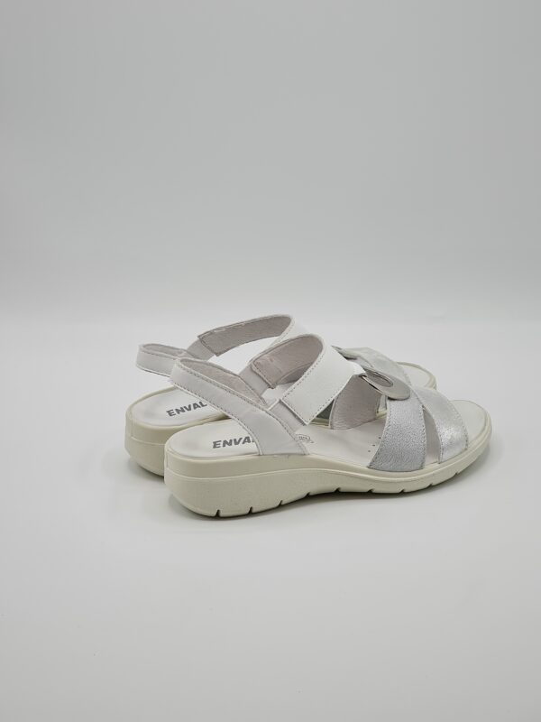 ENVAL SOFT SANDALO PELLE BIANCA - immagine 3
