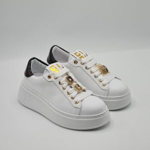 GIO + SNEAKER PELLE BIANCO