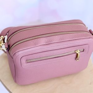 BORSA BAULETTO DOPPIA CERNIERA E TRACOLLA